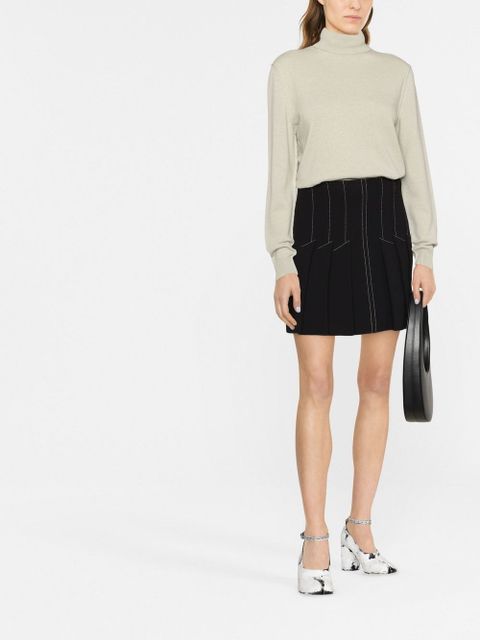 Maison Margiela roll-neck cashmere jumper - Green