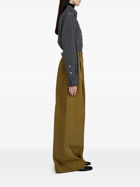 Proenza Schouler striped shirt - Black