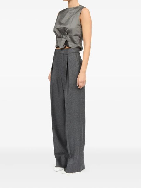 MM6 Maison Margiela virgin wool trousers - Grey