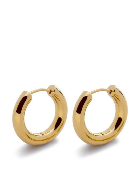 Monica Vinader Essential small hoop earrings - Gold - zdjęcie produktu nr 1