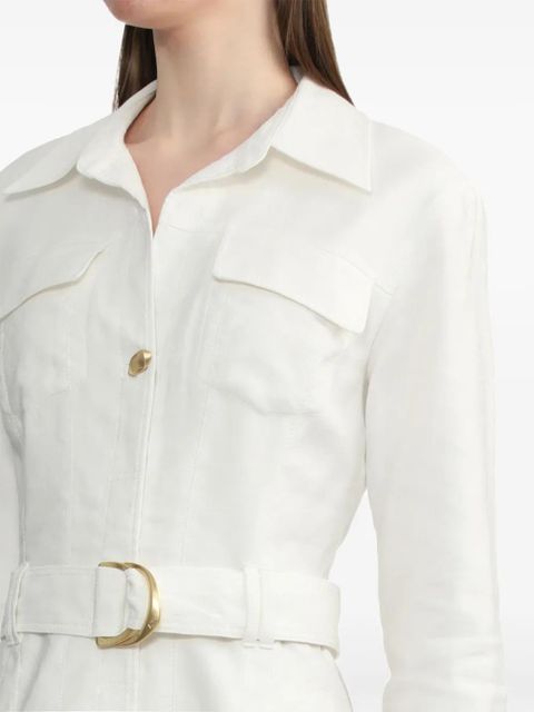 Aje Cohort mini dress - White