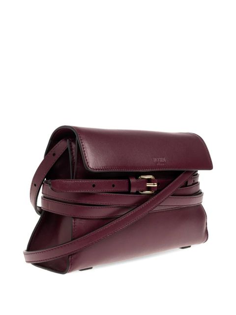 Moschino buckle strap tote bag - Red