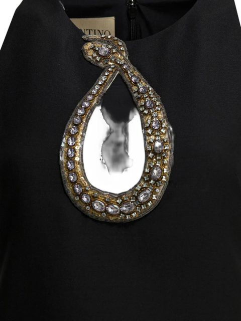 Valentino Garavani Crepe Couture mini dress - Black