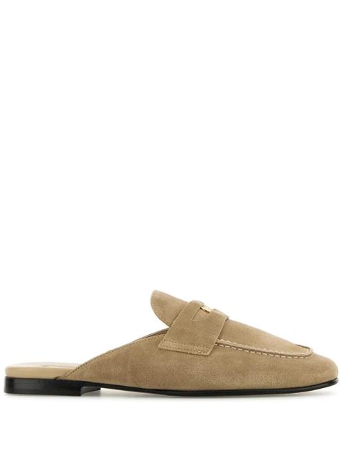 Miu Miu suede slippers - Neutrals - zdjęcie produktu nr 1