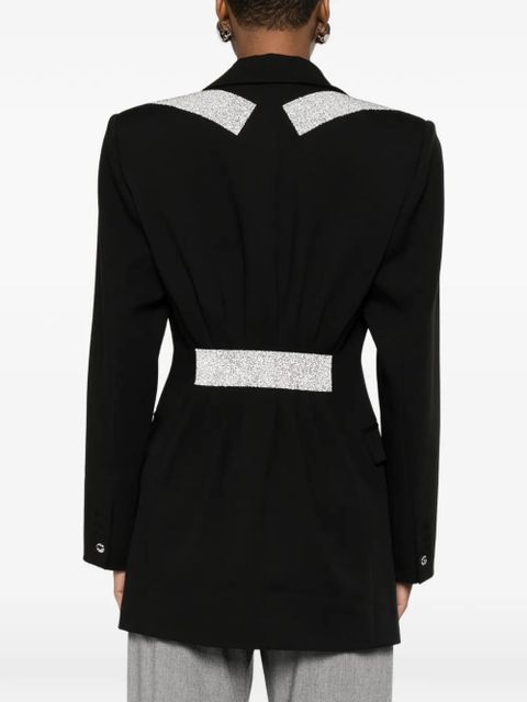Coperni embellished single-breasted blazer - Black