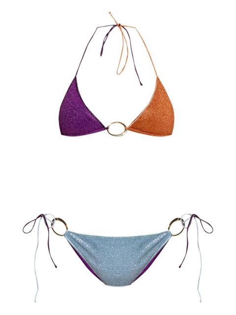 Oséree glitter-detailing bikini - Purple - zdjęcie produktu nr 1