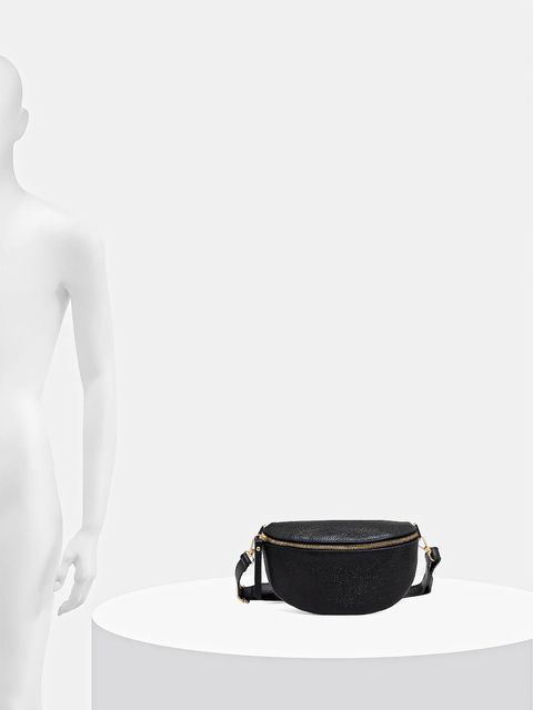 Answear Lab nerka skórzana kolor czarny