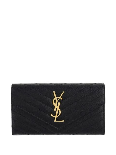 Saint Laurent Cassandre wallet - Black - zdjęcie produktu nr 1