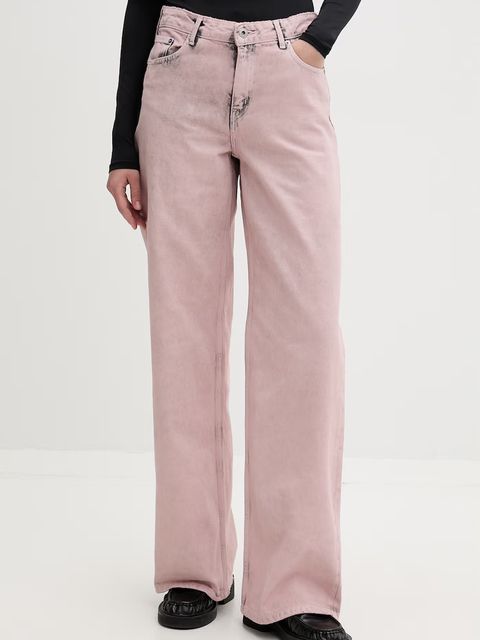 Karl Lagerfeld Jeans jeansy relaxed fit damskie - zdjęcie produktu nr 1