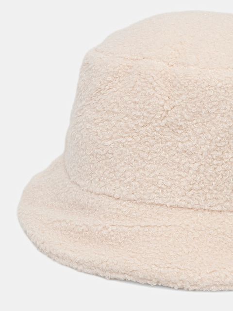 Calvin Klein kapelusz kolor beżowy LV04F5055G