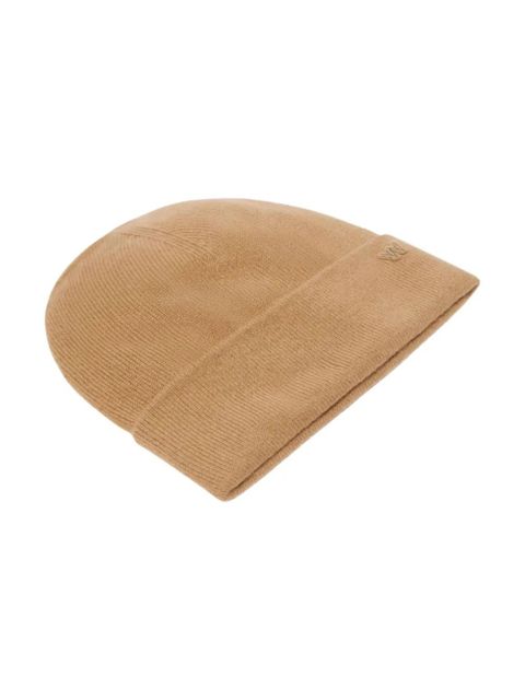 Weekend Max Mara logo beanie hat - Neutrals - zdjęcie produktu nr 2