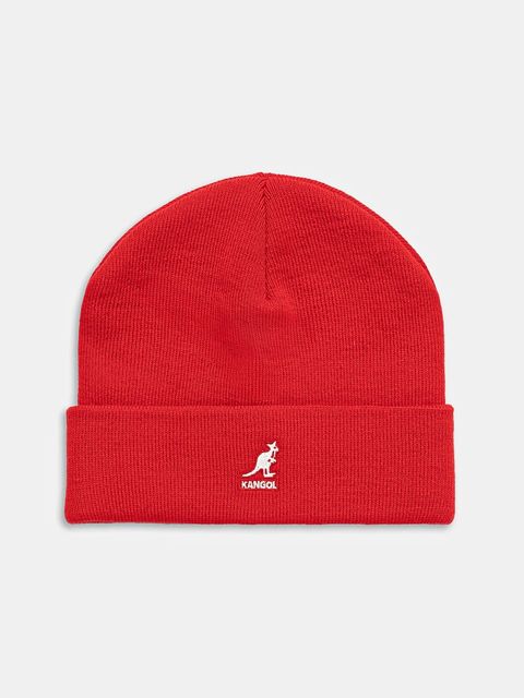 Kangol czapka WAY TEXT kolor czerwony K3793.RD608 - zdjęcie produktu nr 1
