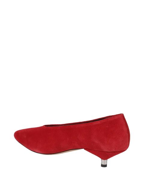 ISABEL MARANT 45mm Ebisa pointed-toe pumps - Red