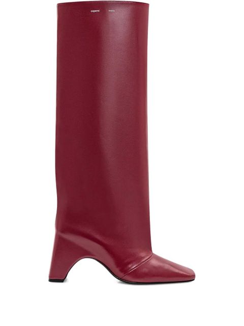 Coperni Bridge square-toe boots - Red - zdjęcie produktu nr 1