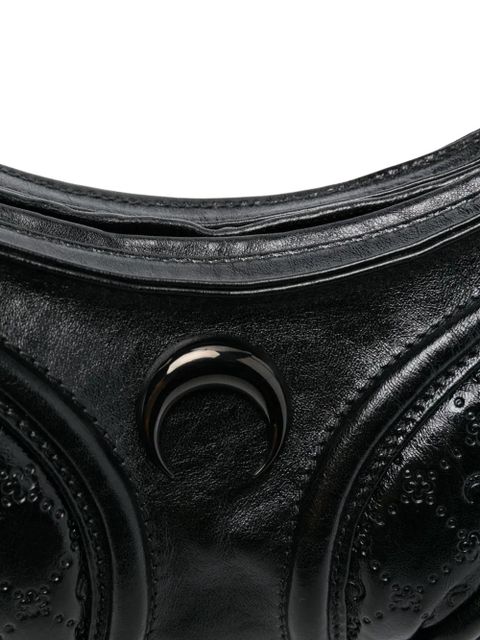 Marine Serre mini Futura tote bag - Black