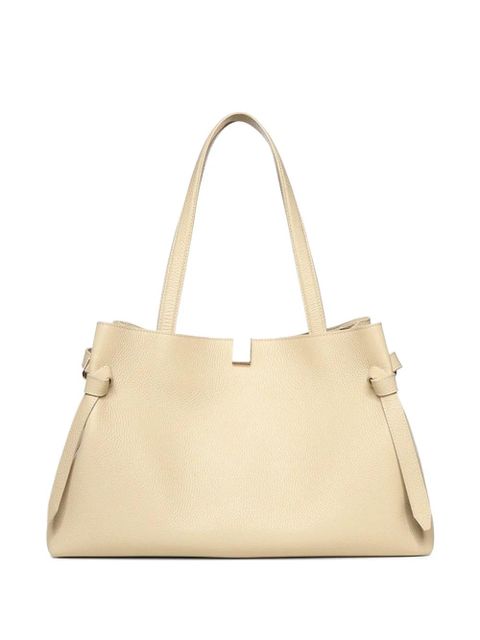 Yuzefi Gyoza mini pebble-grain tote bag - White - zdjęcie produktu nr 1