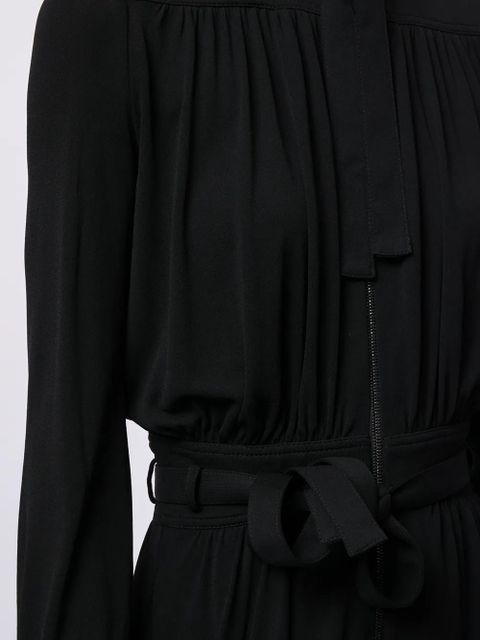 TOM FORD zip-up wide-leg jumpsuit - Black