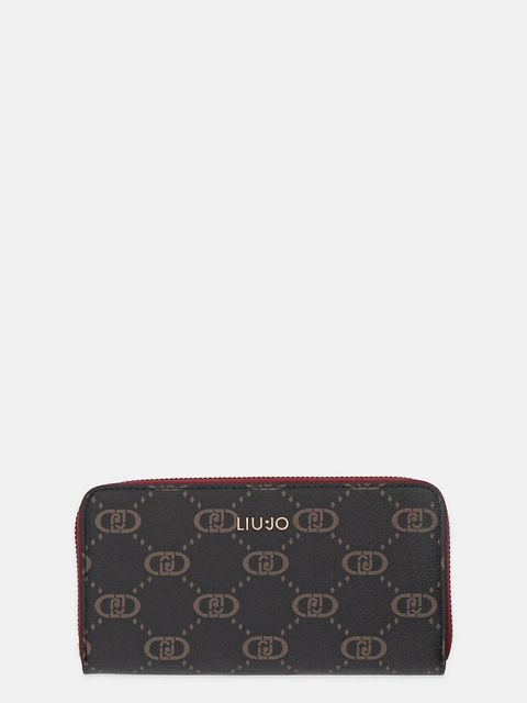 Liu Jo portfel damski kolor bordowy AF5170.E0668 - zdjęcie produktu nr 1