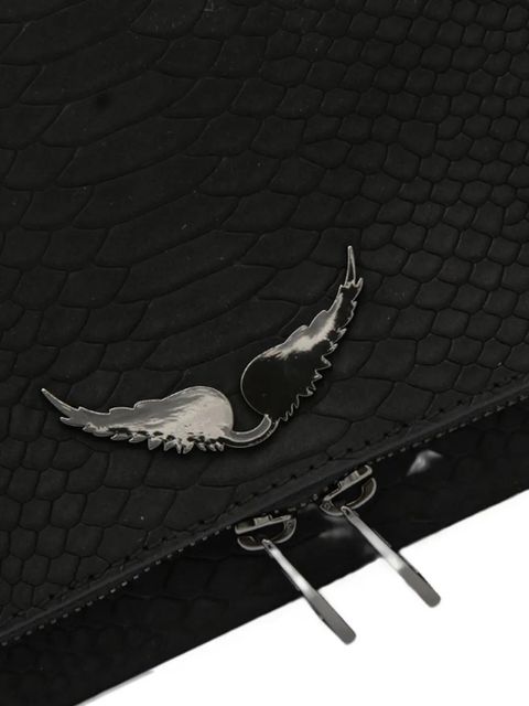 Zadig&Voltaire snakeskin chain shoulder bag - Black - zdjęcie produktu nr 2