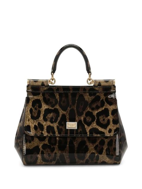 Dolce & Gabbana KIM DOLCE&GABBANA medium Sicily top-handle bag - Brown - zdjęcie produktu nr 1