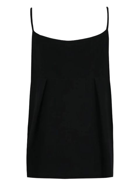 Prada jewel-embellished pleated top - Black - zdjęcie produktu nr 2