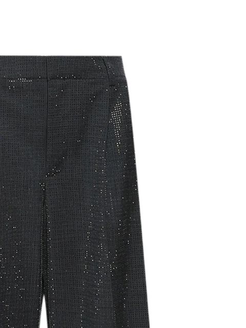 Alexander Wang hotfix mid-rise trousers - Grey - zdjęcie produktu nr 2