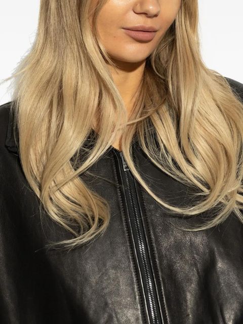 Off-White floral-embroidered baseball cap - Black