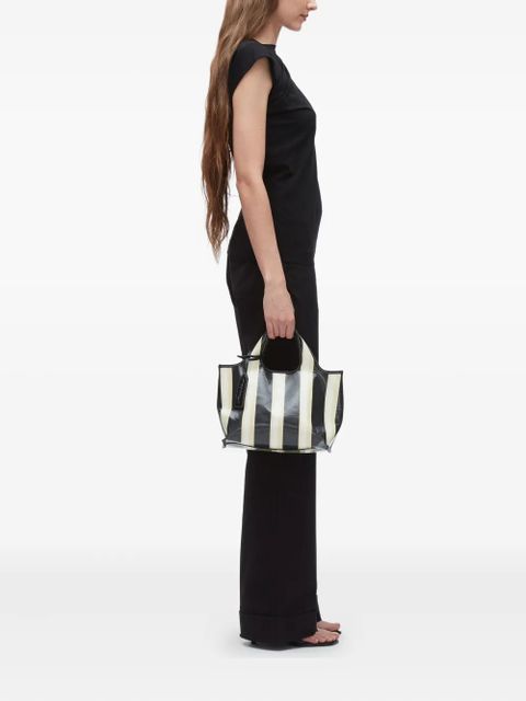 3.1 Phillip Lim mini Market stripe tote bag - Green - zdjęcie produktu nr 2