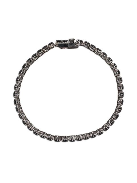 Swarovski black ruthenium-plated tennis bracelet - zdjęcie produktu nr 1