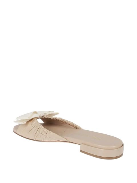 Prada bow-detail sandals - Neutrals