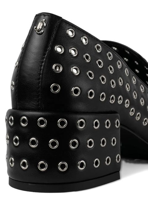 Jimmy Choo 45mm Eliot loafers - Black