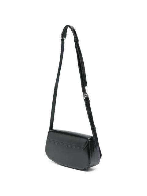 Eleh logo-detail shoulder bag - Black