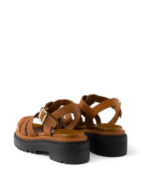 Prada Fisherman's sandals - Brown