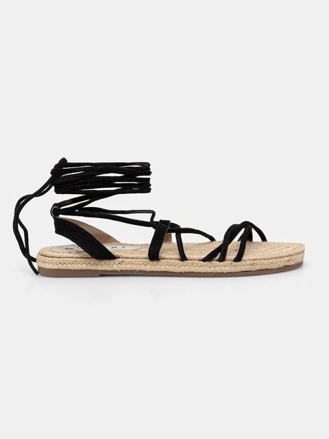 Manebi sandały zamszowe Jute Sandals - zdjęcie produktu nr 1