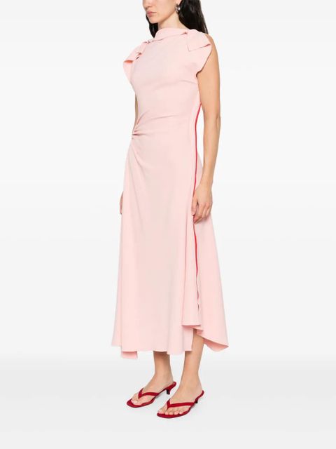 Victoria Beckham gathered dress - Pink