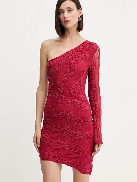 Charo Ruiz Ibiza sukienka kolor czerwony mini dopasowana 257603 - zdjęcie produktu nr 1