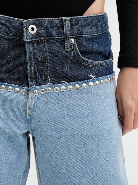 Karl Lagerfeld Jeans jeansy damskie medium waist A4W10046