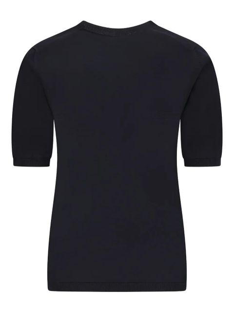 Max Mara short-sleeve round-neck top - Black - zdjęcie produktu nr 2