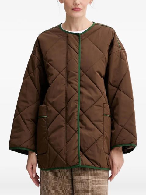 American Vintage Vowbay quilted jacket - Brown - zdjęcie produktu nr 1