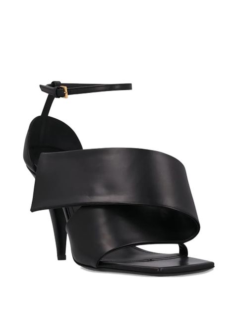 Givenchy 100mm wrapped ankle-strap sandals - Black