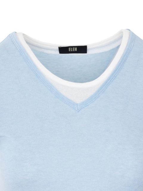 Eleh short-sleeves T-shirt - Blue