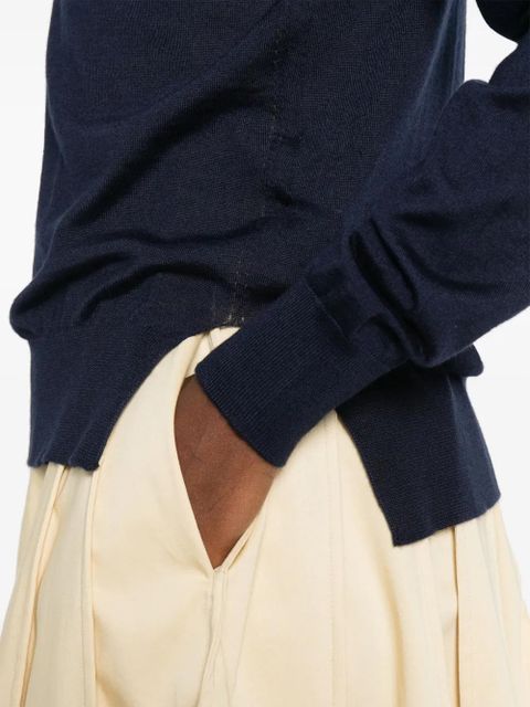 Jil Sander cashmere-blend jumper - Blue