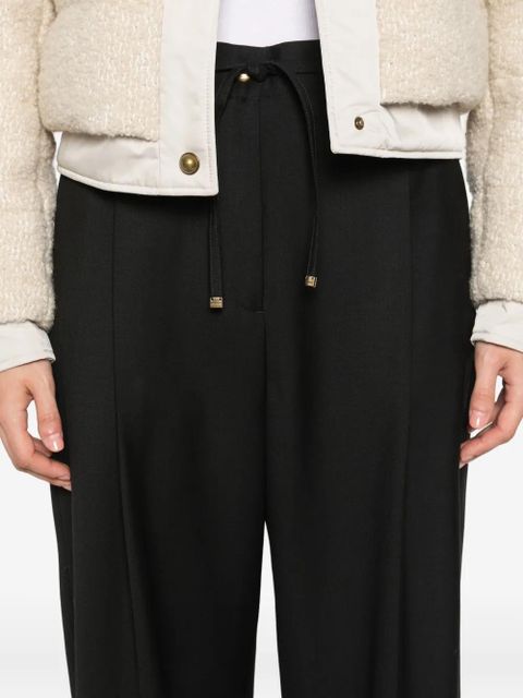 Moncler drawstring trousers - Black