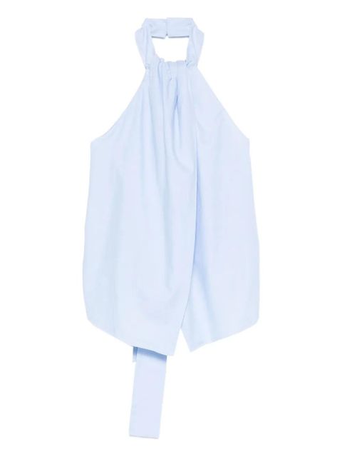 St. Agni halter tie-back top - Blue - zdjęcie produktu nr 1