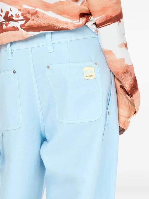 JW Anderson pleated panel trousers - Blue