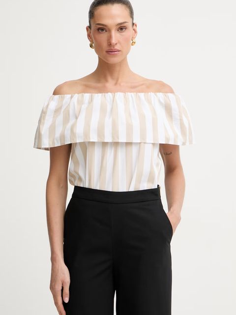 Marella bluzka hiszpanka damska bawełniana Emme by Marella - zdjęcie produktu nr 1