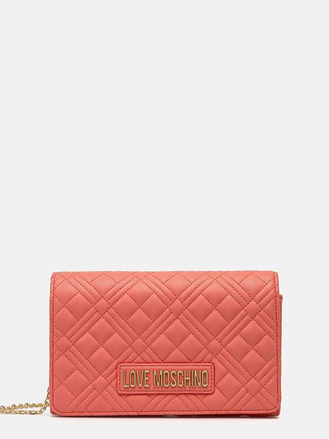 Love Moschino torebka kolor pomarańczowy JC4079PP1 - zdjęcie produktu nr 1