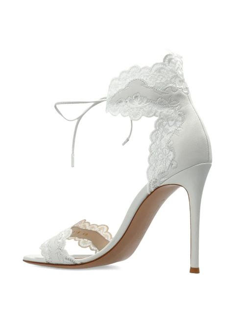 Gianvito Rossi Evie ankle-tie sandals - White