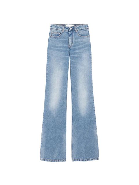 AMI Paris flare-fit cotton jeans - Blue - zdjęcie produktu nr 1
