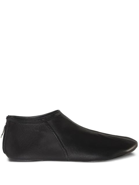 PUCCI zip leather ankle boots - Black - zdjęcie produktu nr 1